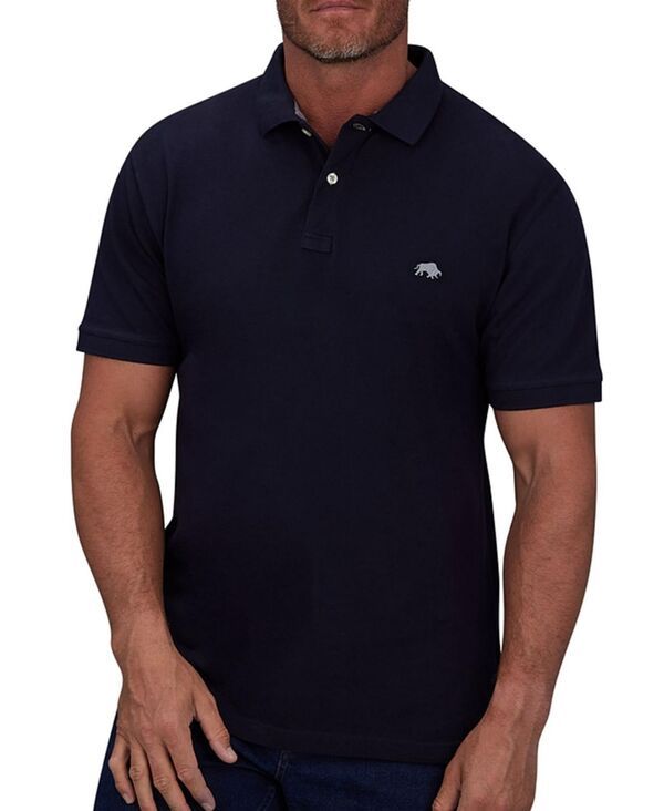 ライジングブル メンズ トップス Tシャツ ポロシャツ トール Raging Bull Big Tall Multipack Organic Polo Navy cobalt grey グレー