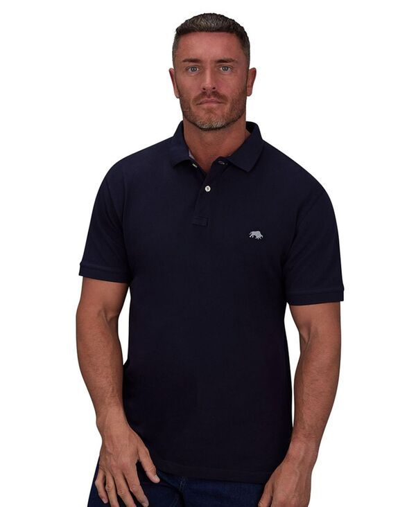 ライジングブル メンズ トップス Tシャツ ポロシャツ トール Raging Bull Big Tall Multipack Organic Polo Navy cobalt grey グレー