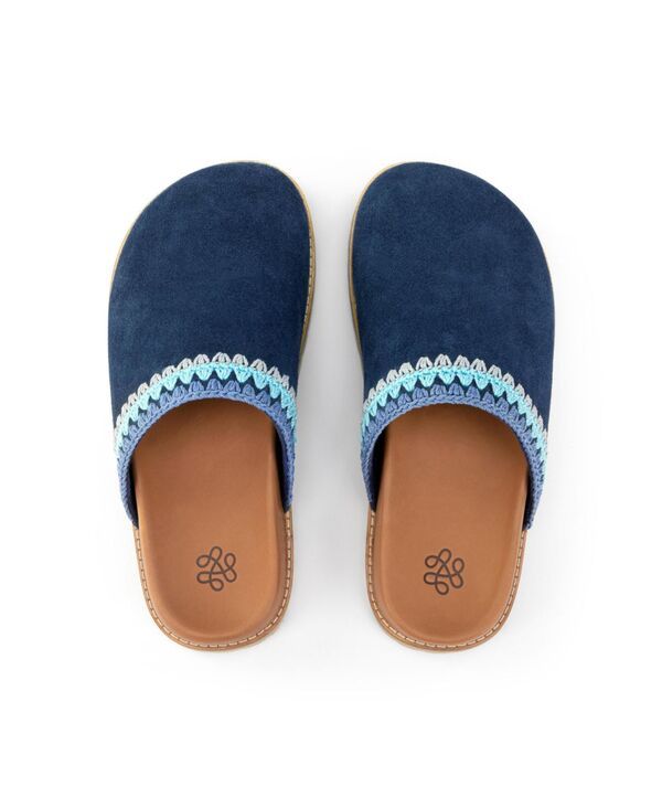 ザサック レディース シューズ サンダル The Sak Women Bolinas Lug Sole Clog Indigo seminyak インディゴ