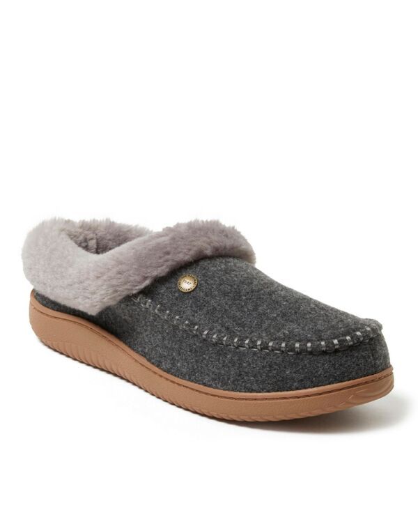 ディアフォームズ メンズ シューズ サンダル Dearfoams Mens Baro Energy Return Clog House Shoe Slipper Dark heather grey グレー