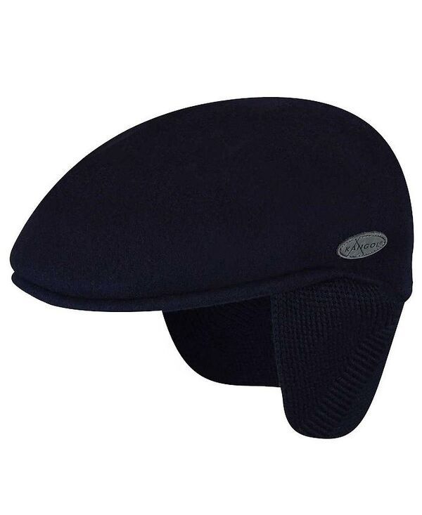 カンゴール メンズ アクセサリー 帽子 ウール キャップ Kangol Mens Wool 504 Earflap Ivy Caps Flat Caps Navy ネイビー