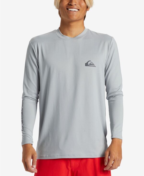 クイックシルバー メンズ トップス Tシャツ Quiksilver Mens Everyday Surf Long Sleeve Tshirt Quarry