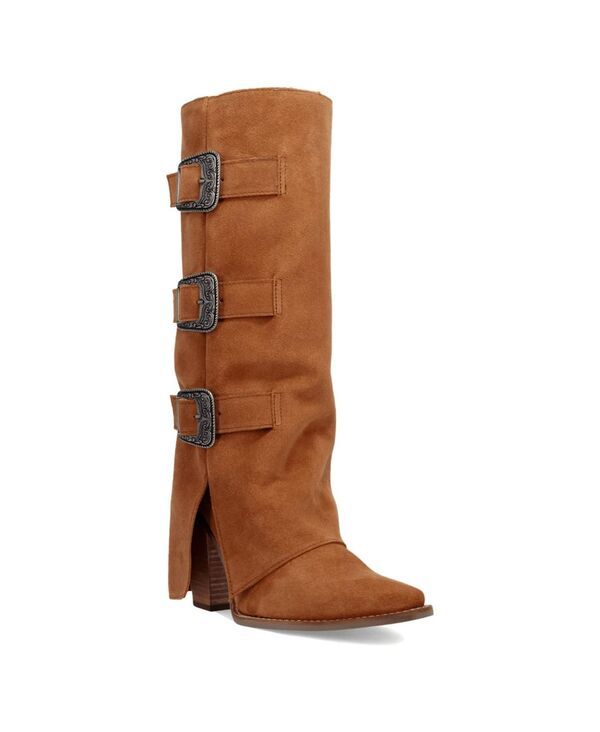 ディンゴ レディース シューズ ブーツ・レインブーツ スエード レザー Dingo Womens Buckle Bunny Suede Leather Boot Camel キャメル