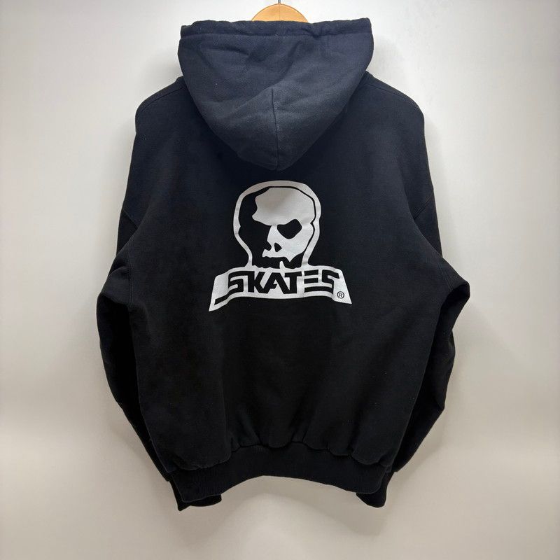 skull skates ジップパーカー　パーカー 中古品】 SKULL SKATES スカルスケーツ FULL ZIP HOODIE フル ジップ
