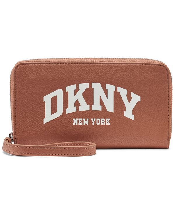 ダナ キャラン ニューヨーク レディース アクセサリー 財布 DKNY Womens Hadlee Zipper Around Wallet Hot Cocoa ココア