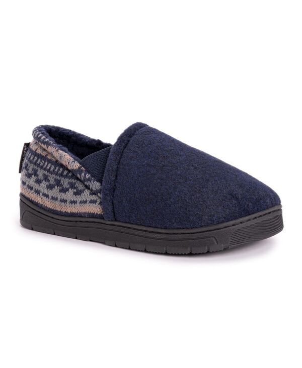 ムクルクス メンズ シューズ サンダル MUK LUKS Mens Kristof Slippers Navy ネイビー