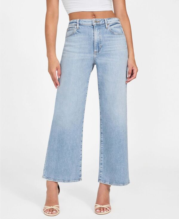 ゲス レディース ボトムス カジュアルパンツ ワイドレッグ GUESS Womens Wide Leg High Rise Pants Fergus Blue ブルー