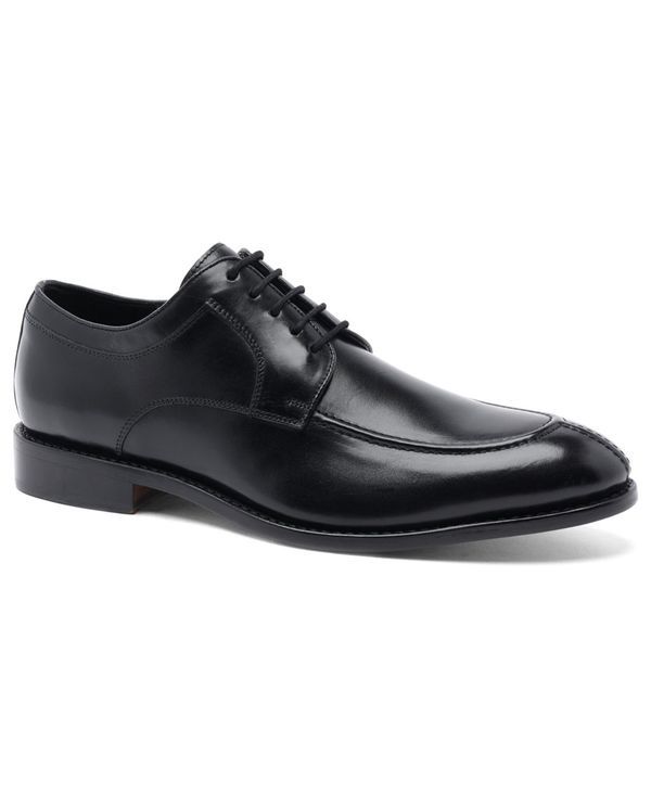 アンソニー ヴィア メンズ シューズ ドレスシューズ ワンピース レース Anthony Veer Mens Wallace Split Toe Goodyear Welt LaceUp Dress Shoes Black ブラック