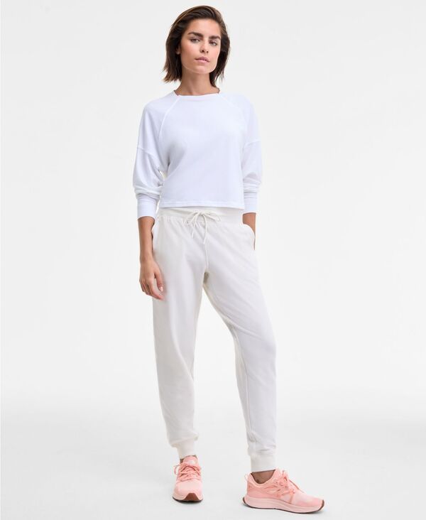 イデオロギー レディース ボトムス カジュアルパンツ ジョガーパンツ フリース ID Ideology Womens Relaxed HighRise Fleece Joggers Tofu