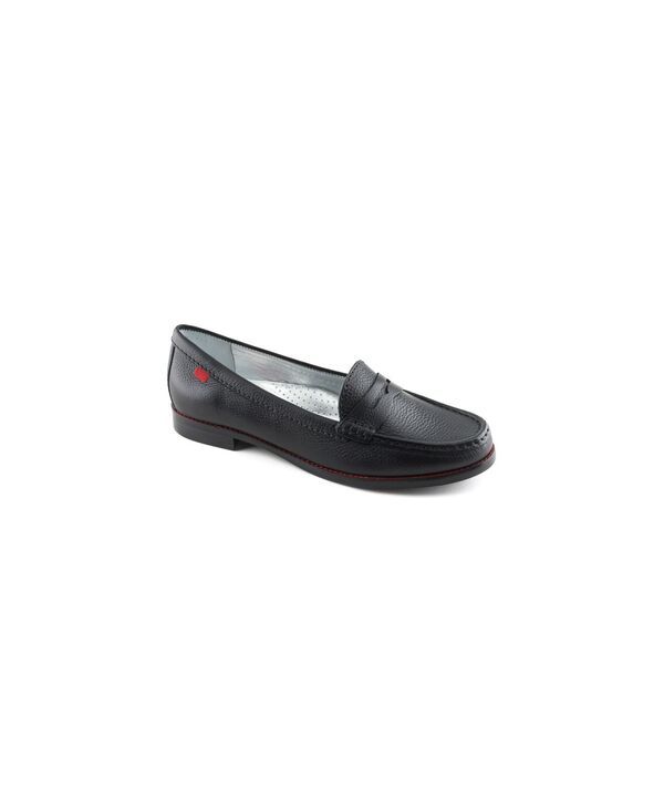 マークジョセフニューヨーク レディース シューズ パンプス ローファー Marc Joseph New York Womens East Village Penny Loafer Black grainy ブラック