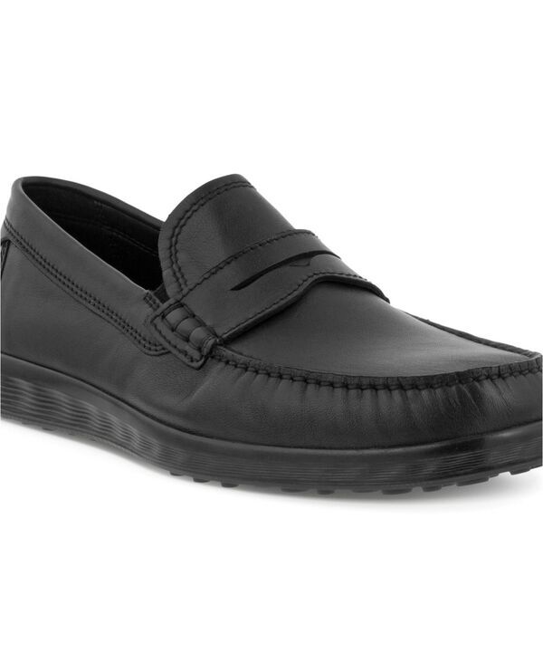 エコー メンズ シューズ スリッポン・ローファー Ecco Mens Lite Moc Penny Loafers Black ブラック