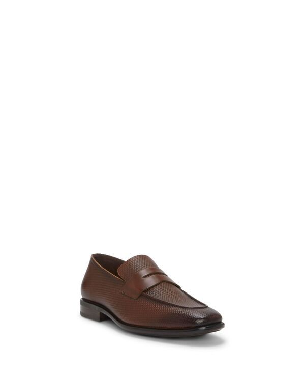 ヴィンスカムート メンズ シューズ スリッポン・ローファー Vince Camuto Mens Cyler Penny Loafers Dark Cuero