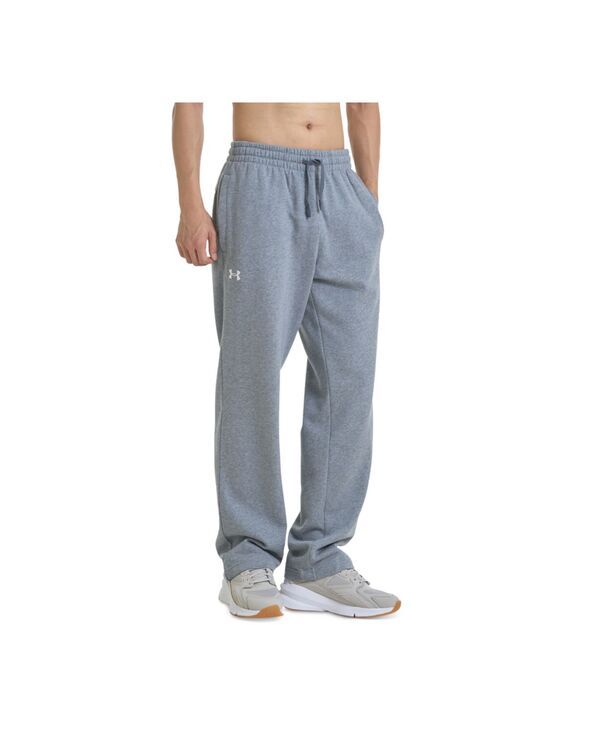 アンダーアーマー メンズ ボトムス カジュアルパンツ パンツ フリース Under Armour Mens Rival Fleece Drawstring Pants Castlerock Heather ヘザー