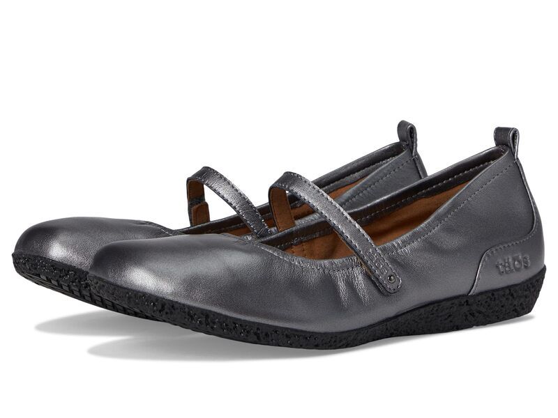 タオスフットウェア レディース シューズ サンダル Taos Footwear Babble Pewter ピューター