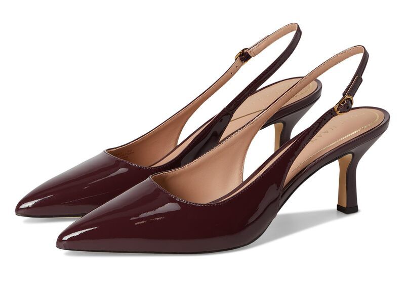 コールハーン レディース シューズ ヒール Cole Haan Hansell Sling Back Pumps Black Garnet Pa ブラック