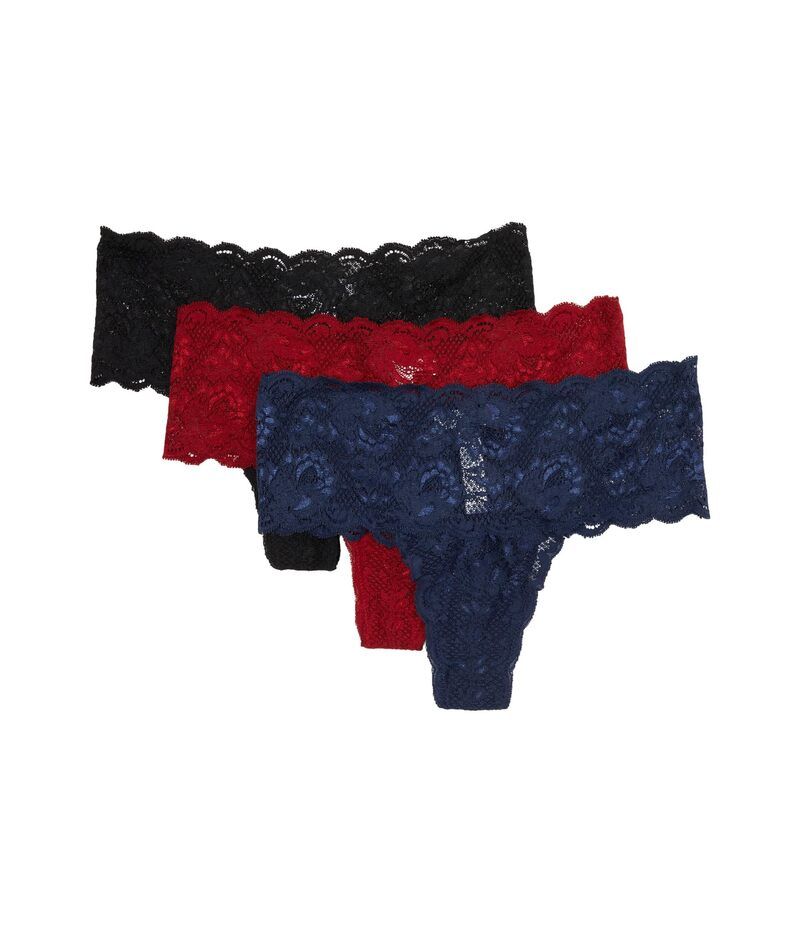 コサベラ レディース アンダーウェア パンツ Cosabella Never Say Never Comfie Thongs 3Pack SindoorRedNav レッド
