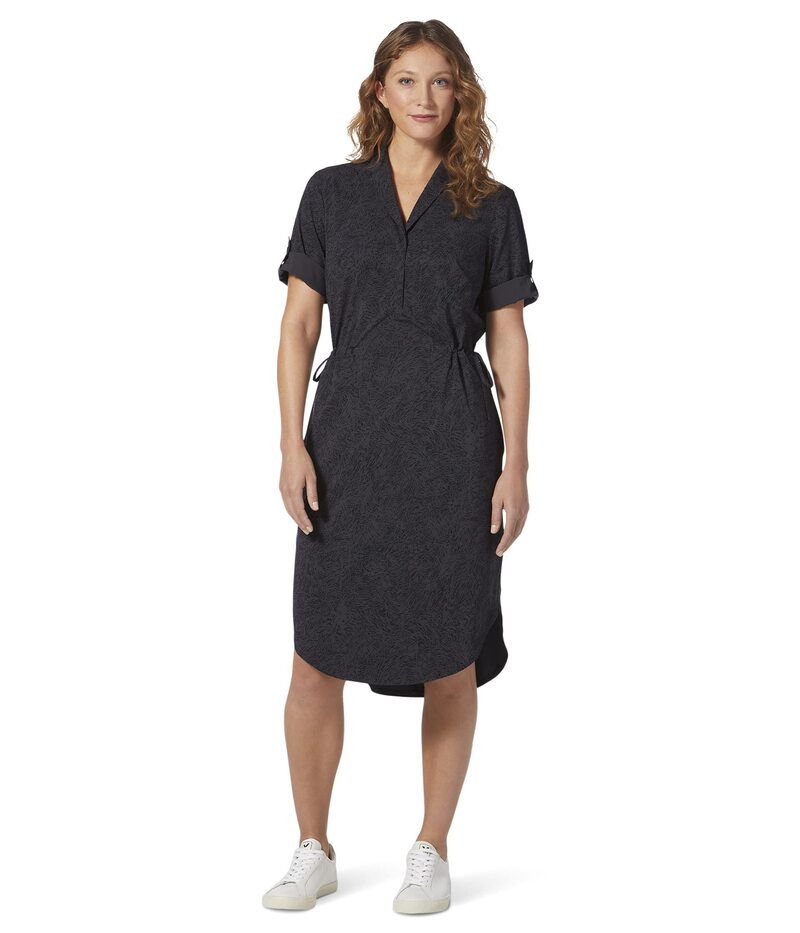 ロイヤルロビンズ レディース トップス ワンピース Royal Robbins Spotless Traveler Dress Short Sleeve Jet Black ブラック