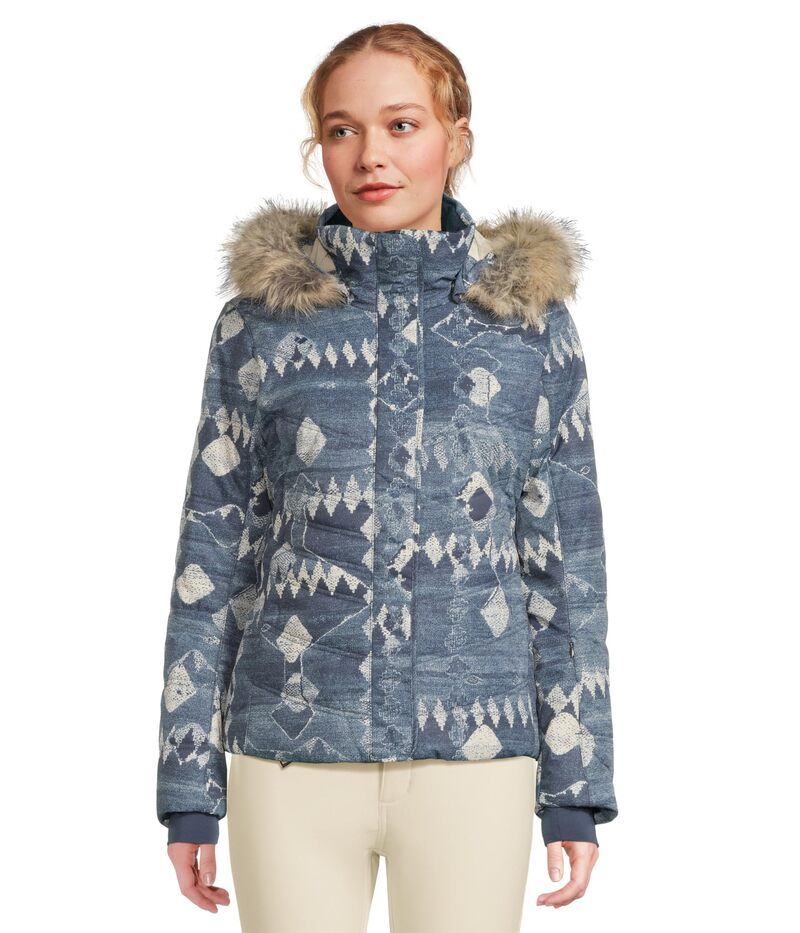 オバマイヤー レディース アウター コート ジャケット Obermeyer Tuscany II Jacket Indigo Mountain インディゴ