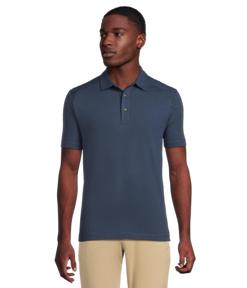 アンタックイット メンズ トップス シャツ ポロシャツ UNTUCKit The Performance Polo Navy ネイビー