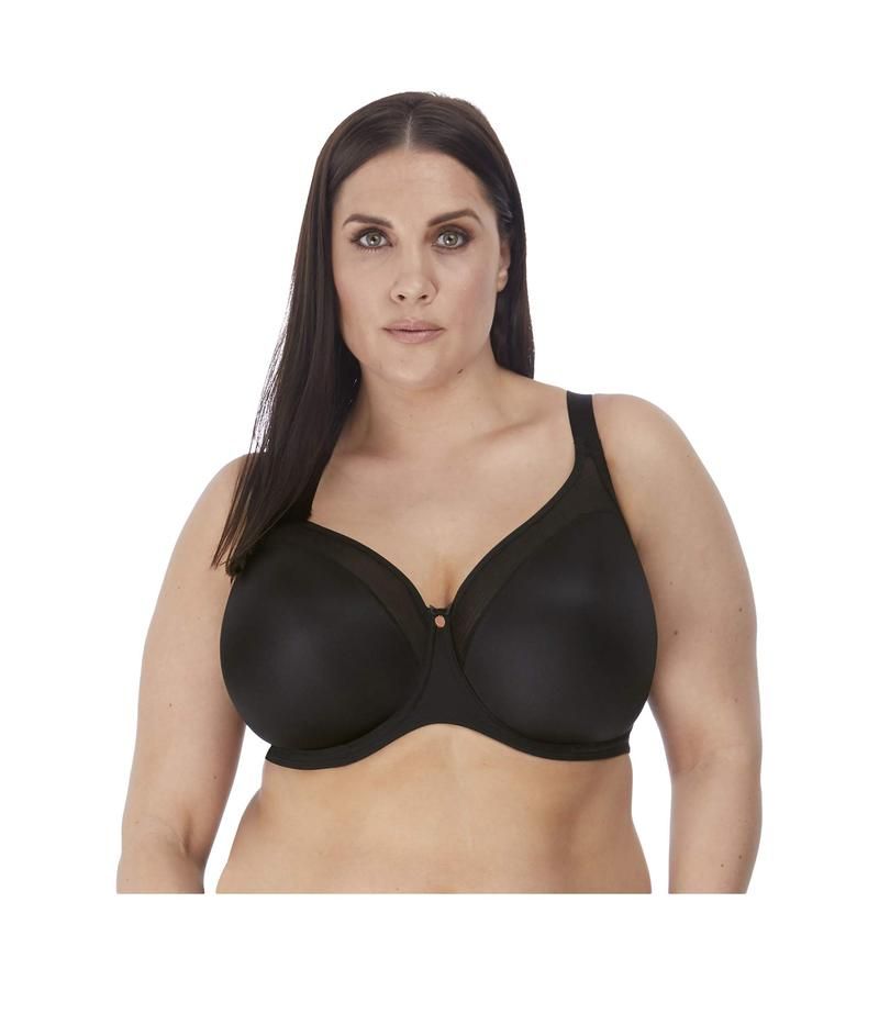 エロミ レディース アンダーウェア ブラジャー elomi Smooth Underwire Molded Bra Black ブラック 15,961円