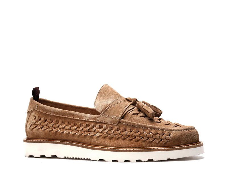 カルロスサンタナ メンズ シューズ スリッポン・ローファー Carlos by Carlos Santana Zenith Loafer Sand Suede サンド