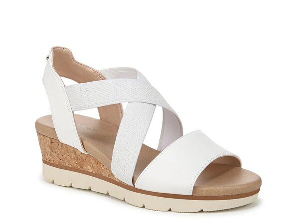 ドクター・ショール レディース シューズ サンダル Dr Scholls Just Cute Wedge Sandal White ホワイト