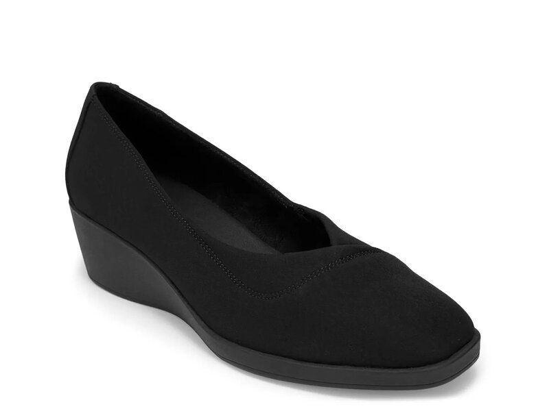 エアロソールズ レディース シューズ パンプス Aerosoles Taka Wedge Pump Black ブラック