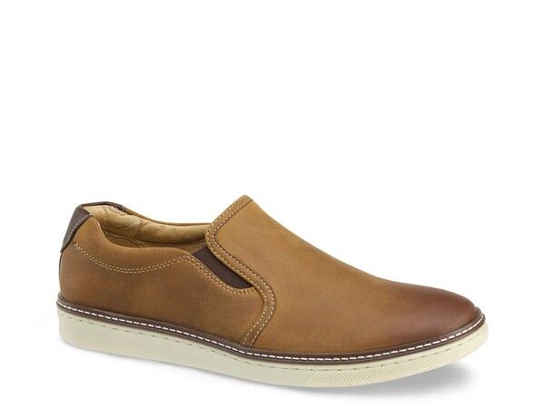 ジョンストンアンドマーフィー メンズ シューズ スリッポン・ローファー Johnston Murphy McGuffey SlipOn Light Tan タン