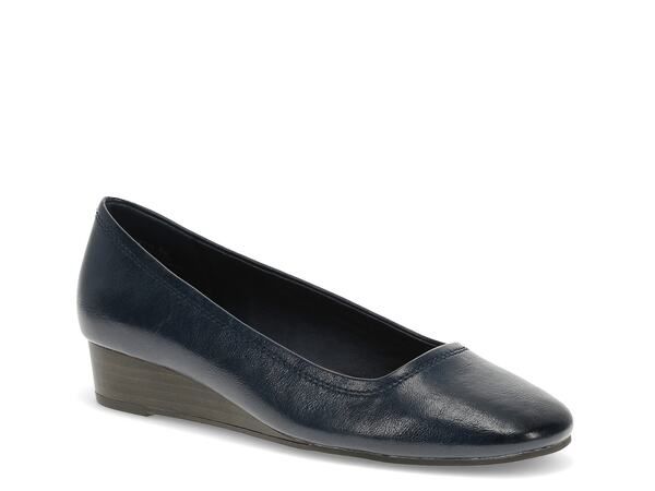 ベアトラップス レディース シューズ パンプス Baretraps Covette Wedge Pump Navy ネイビー