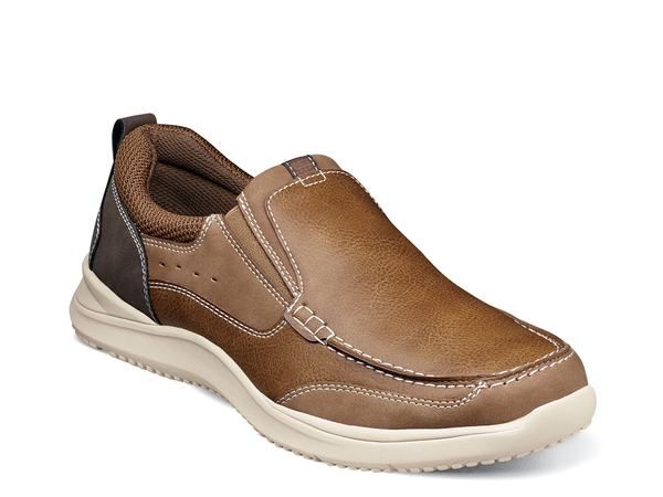 ノンブッシュ メンズ シューズ スリッポン・ローファー Nunn Bush Conway SlipOn Tan タン
