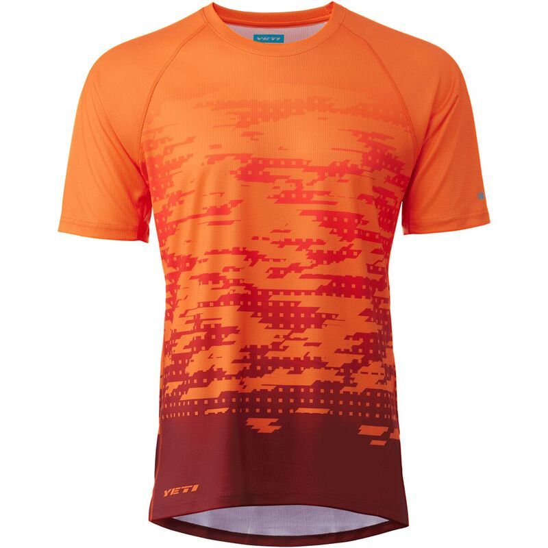 イエティ サイクル メンズ トップス Tシャツ 半袖 ジャージー Yeti Cycles Longhorn ShortSleeve Jersey Mens Orange Halflight オレンジ
