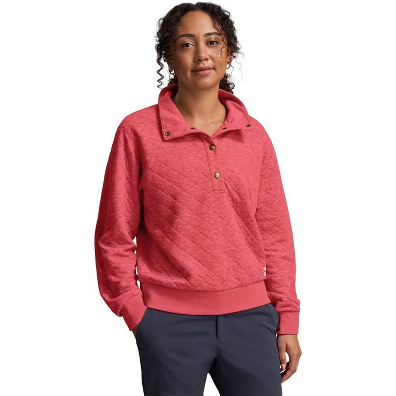 マーモット レディース アウター ニット・セーター スタンドネック Marmot Galen Funnel Neck Top Womens Grapefruit Heather ヘザー