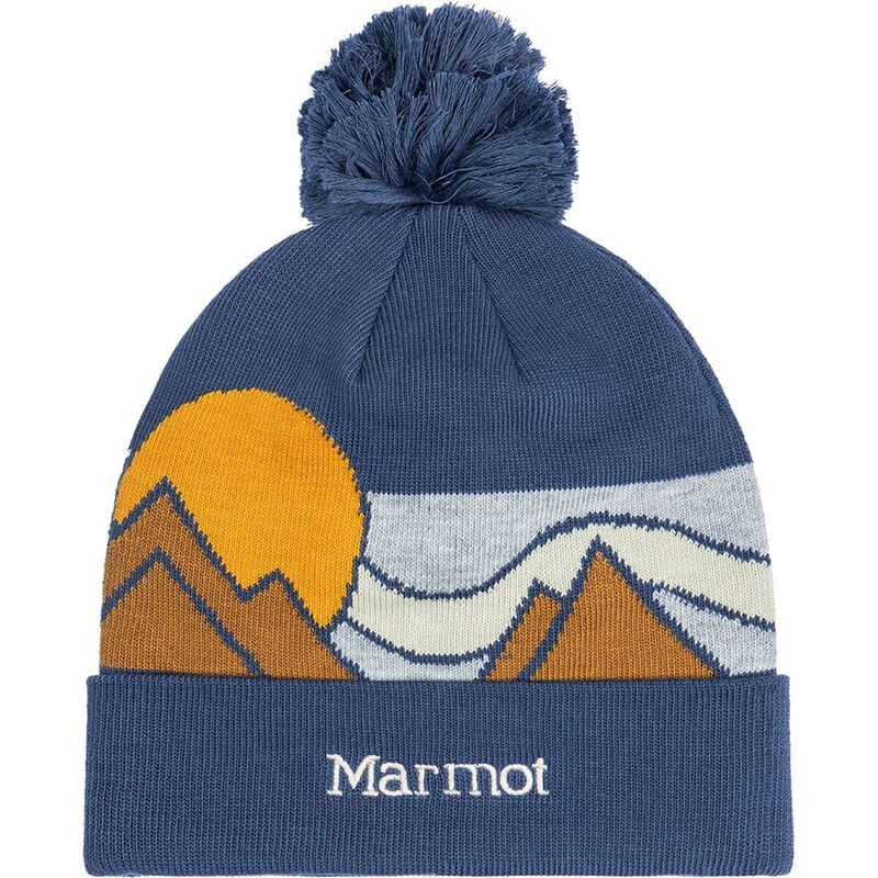 マーモット メンズ アクセサリー 帽子 Marmot Coastal Beanie Thunderhead
