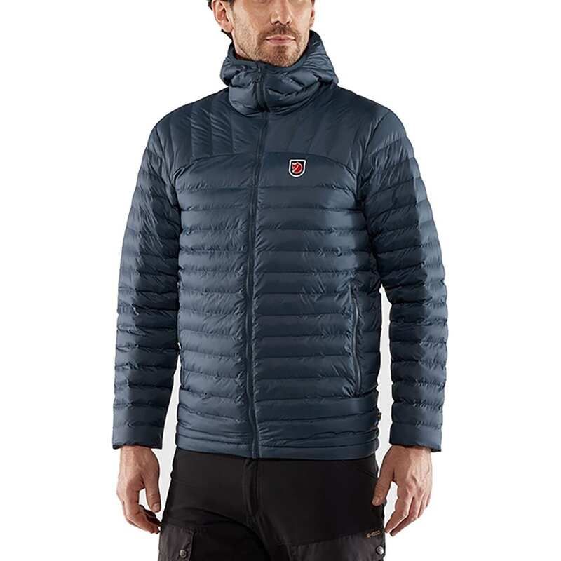 フェールラーベン メンズ アウター ジャケット・ブルゾン フーデッドジャケット ジャケット Fjallraven Expedition Latt Hooded Jacket Mens Navy ネイビー