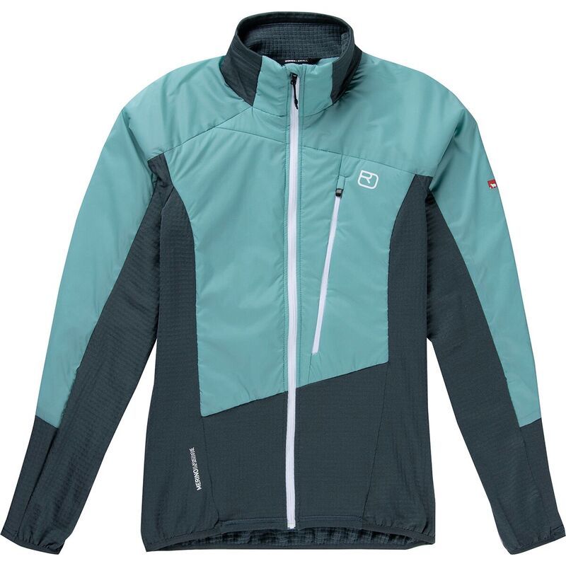 オルトボックス レディース アウター ジャケット・ブルゾン ウール ジャケット Ortovox Westalpen Swisswool Hybrid Jacket Womens Dark Arctic Grey グレー