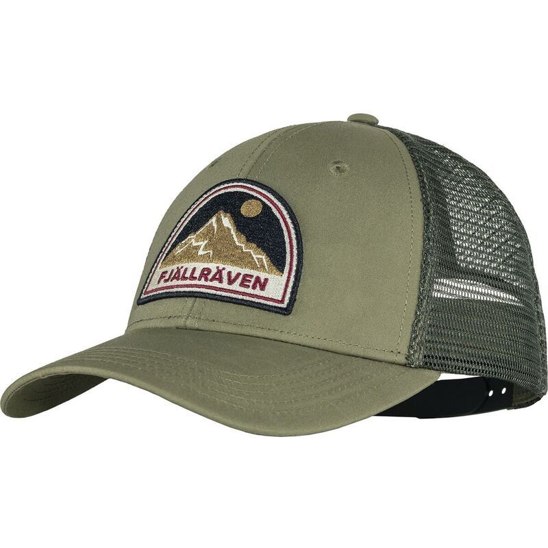 フェールラーベン レディース アクセサリー 帽子 Fjallraven Badge Langtradarkeps Trucker Hat Green グリーン