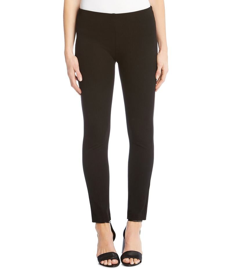 カレンケーン レディース ボトムス カジュアルパンツ ストレート プチ パンツ Karen Kane Petite Size Straight Leg PullOn Piper Pants Black ブラック