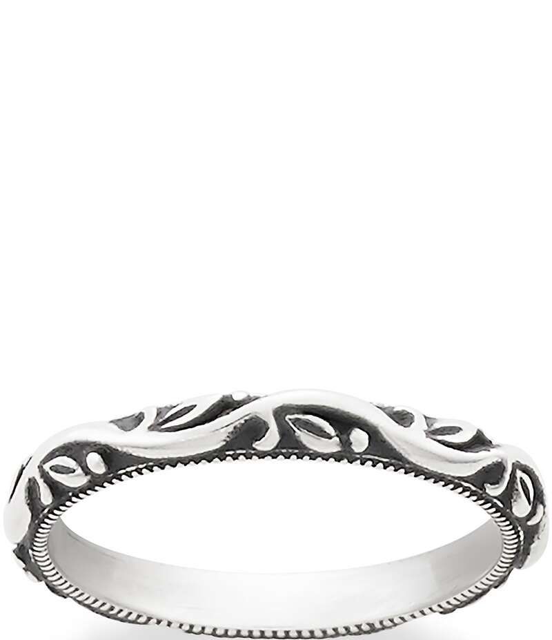 ジェームズ エイヴリー レディース アクセサリー 指輪 James Avery Renaissance Band Silver シルバー