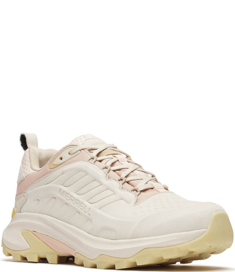 メレル レディース シューズ スニーカー Merrell Womens Moab Speed 2 LTR Waterproof Hiking Sneakers Eggshell