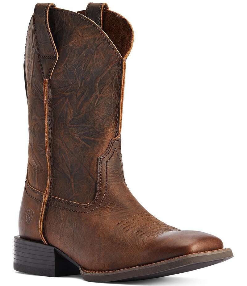 アリアト メンズ シューズ ブーツ・レインブーツ Ariat Mens Sport Rambler Western Boots Bartop Brown ブラウン