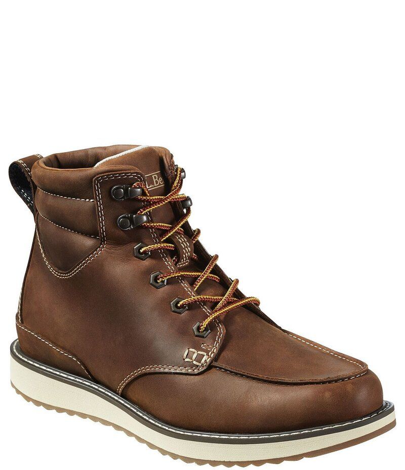 エルエルビーン メンズ シューズ ブーツ・レインブーツ LLBean Mens Stonington Moccasin Toe Boots Dark Oakwood