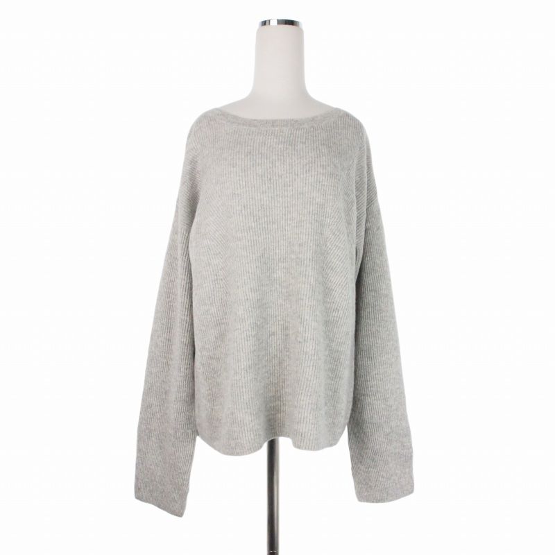 ストラネス STRENESSE カシミヤニット セーター 長袖 38 グレー