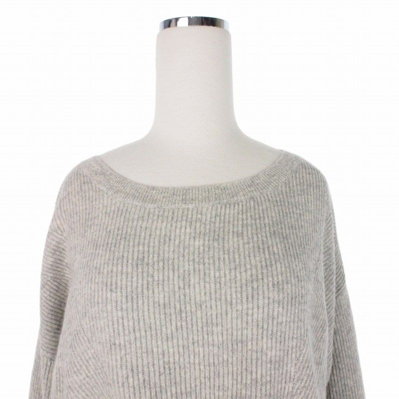 ストラネス STRENESSE カシミヤニット セーター 長袖 38 グレー