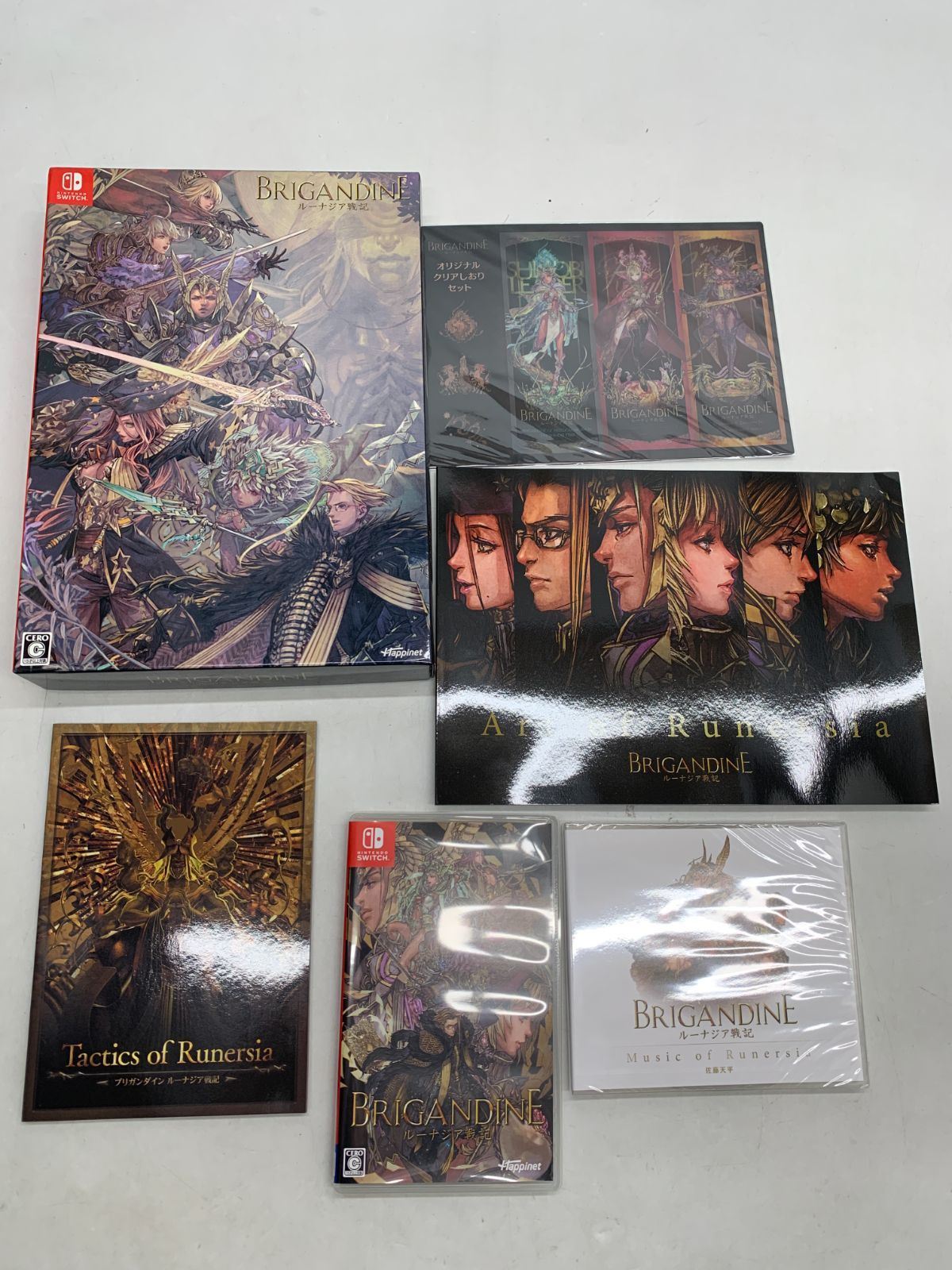 中古 Switch ブリガンダイン ルーナジア戦記 Limited Edition - メルカリ