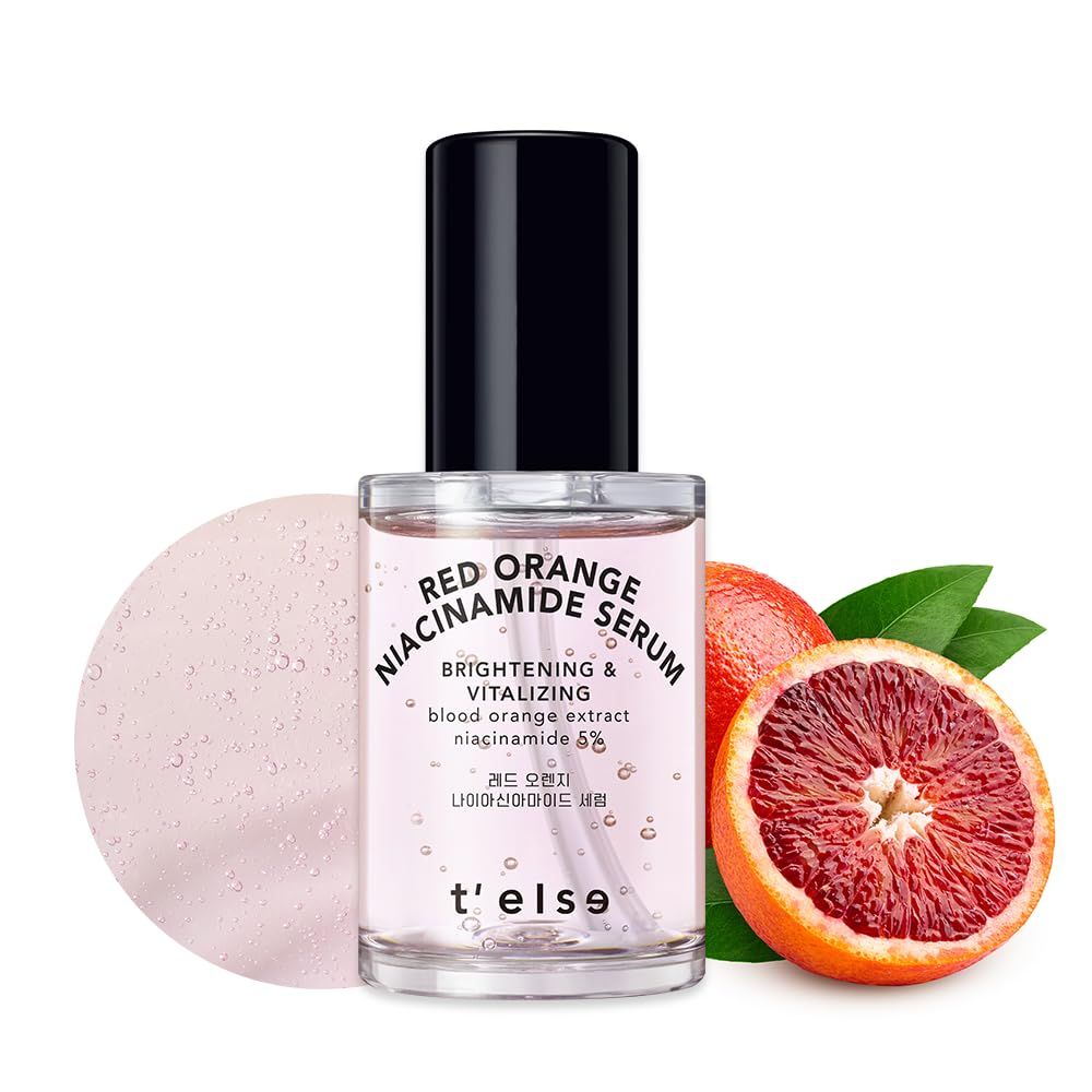 新品 T'ELSE レッドオレンジナイアシンアミドセラム 30ml Red Orange Niacinamide Serum 美容液 保湿 くすみケア 肌キメ トーンアップ 低刺激 敏感肌 乾燥肌 スキンケア 韓国コスメ ティエルス公式