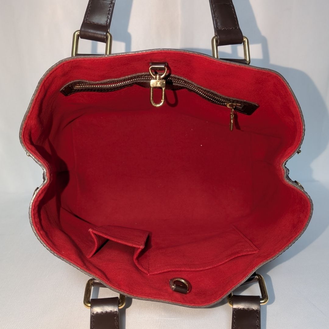 【美品】ルイヴィトン ダミエ ハムステッドPM ハンドバッグ 美品 ルイヴィトン ハムステッドPM ダミエ ハンドバッグ トートバッグ