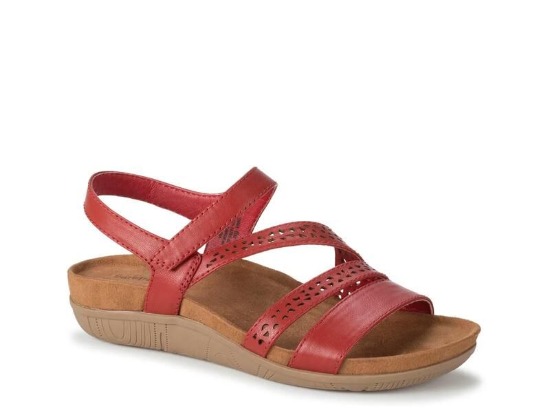 ベアトラップス レディース シューズ サンダル Baretraps Jinna Wedge Sandal Cherry Red レッド 15,260円