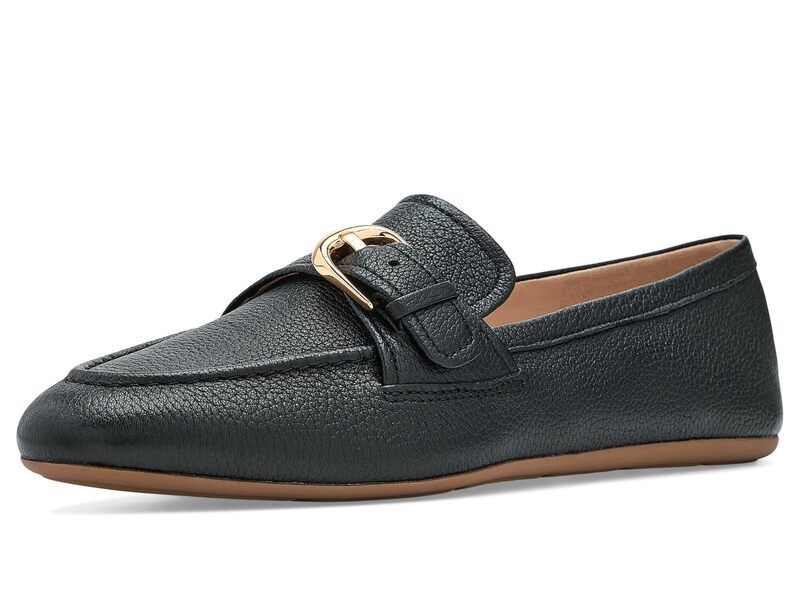 コールハーン レディース シューズ スリッポン・ローファー Cole Haan Grand Ambition Alette Buckle Black Tumbled L ブラック
