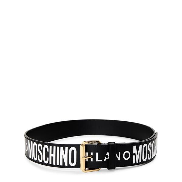モスキーノ メンズ アクセサリー ベルト レザー Moschino Leather Belt