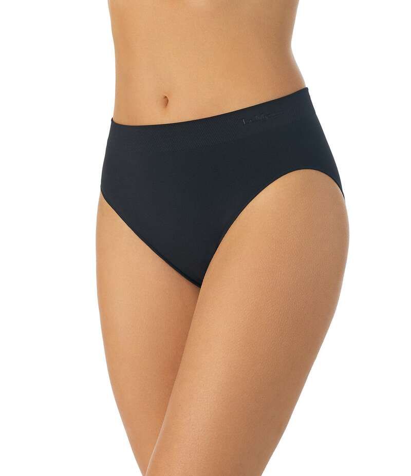 レミステレー レディース アンダーウェア パンツ Le Mystere Seamless Comfort HiCut Panty Black ブラック